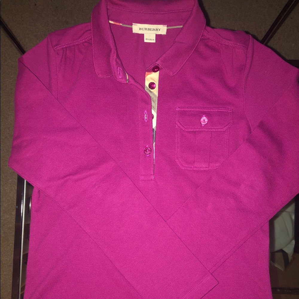 Two Girls Burberry shirts